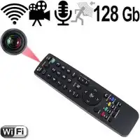 WIFI-HD SpyCam getarnt im Fernbedienung, 128 Gb