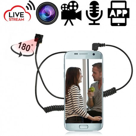 Investigative Livestream OTG-Kamera, Live-Video direkt von Handy zu Handy, Tablet od. PC