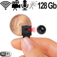 Die kleinste Funk/ WIFI Kamera der Welt für die diskrete und drahtlose Videoüberwachung.
